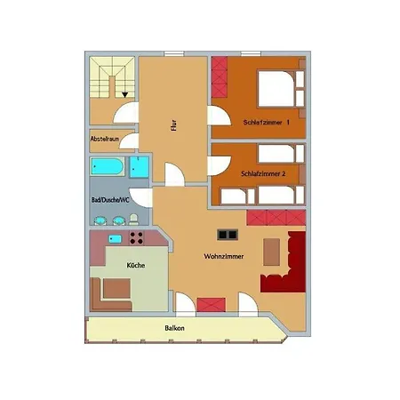 Holiday home Anna Geissinger Comfortable